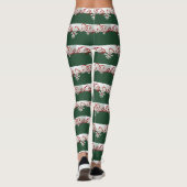Weihnachtsferien-Leggings Leggings (Rückseite)