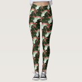 Weihnachtsferien-Leggings Leggings (Vorderseite)