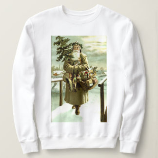 Weihnachtsferien mit Santa Claus Sweatshirt