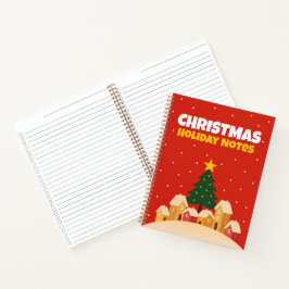 Weihnachtsferien-Notizen – Checklisten-Notizbuch Notizblock