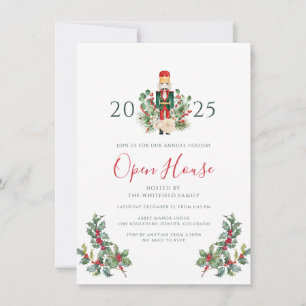 Weihnachtsferien Nussknacker Beeren Open House Einladung