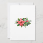 Weihnachtsferien Paare Dusche Polterabend Einladung (Rückseite)