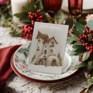 Weihnachtsferien Postkarte