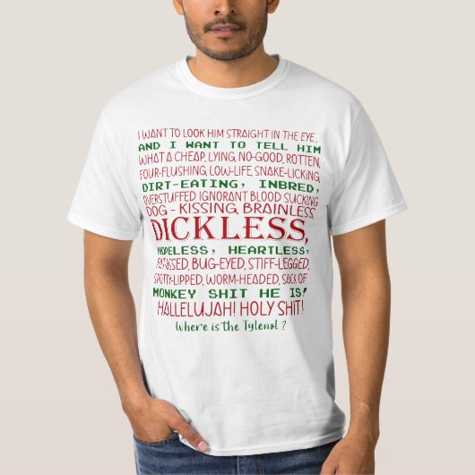 Weihnachtsferien Rant, Weihnachtsfrauen, billig L T-Shirt (Vorderseite)
