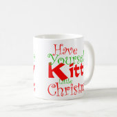 Weihnachtsferien-Tasse Kaffeetasse (VorderseiteRechts)