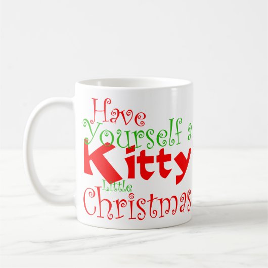 Weihnachtsferien-Tasse Kaffeetasse (Links)