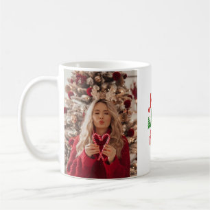 Weihnachtsferien, Tasse, personalisierte Umarmunge Kaffeetasse