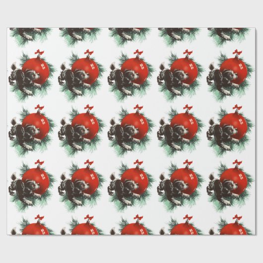 WeihnachtsFeriengeschenk-Verpackung für Geschenkpapier (Flach)