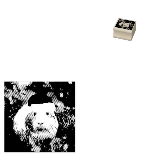 Weihnachtsferkel Gummistempel (Stempel)