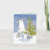 Weihnachtsfertig Karte (Vorderseite)