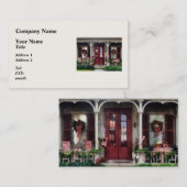 Weihnachtsfertig Visitenkarte (Vorne/Hinten)