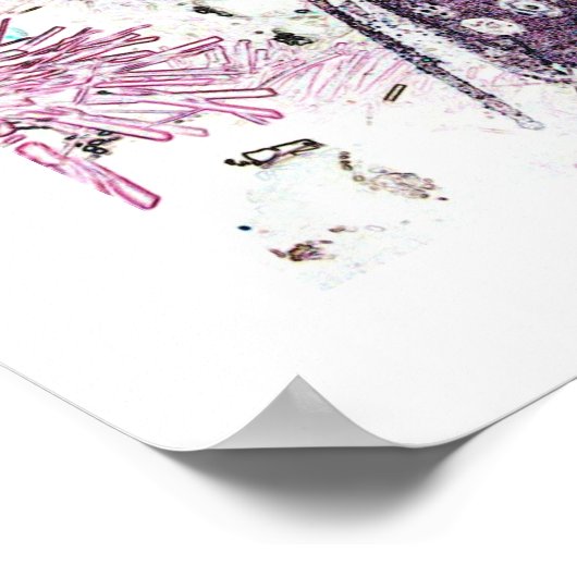 Weihnachtsfest, 12x16 poster (Ecke)