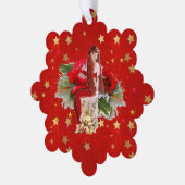 Weihnachtsfest 2 ornament karte (Linke Ecke)