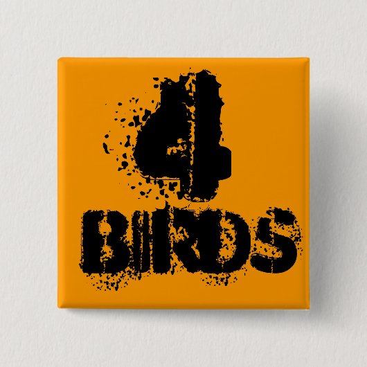 Weihnachtsfest-4 Button (Vorderseite)