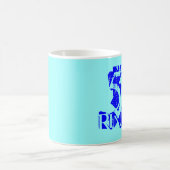 Weihnachtsfest-5 Rings Kaffeezubereitung Tasse (Mittel)