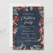 Weihnachtsfest am Party der Marine Einladung (Vorderseite)