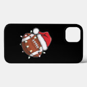 Weihnachtsfest American Football Lover Case-Mate iPhone Hülle (Rückseite (Horizontal))
