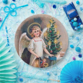 Weihnachtsfest Angel Holiday Pappteller (Party)