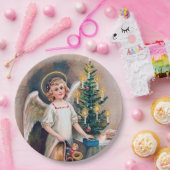 Weihnachtsfest Angel Holiday Pappteller (Party)
