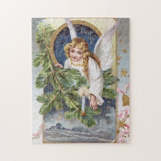 Weihnachtsfest Angel Holiday Puzzle (Vertikal)