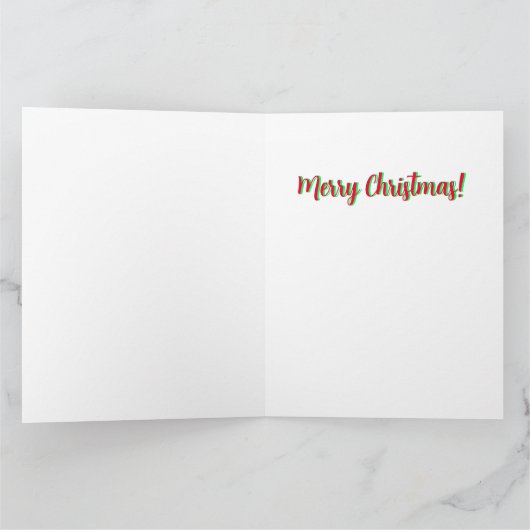 Weihnachtsfest BAH GRUMBLE MOPS GRUMBLE Karte (Innenseite)