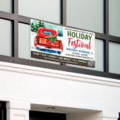 Weihnachtsfest-Banner Banner (Äußeres Gebäude)