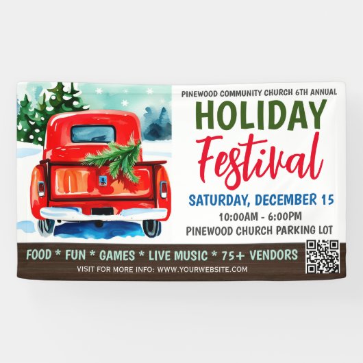 Weihnachtsfest-Banner Banner (Horizontal)