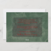 Weihnachtsfest | Beries Happy Holidays Feiertagskarte (Rückseite)