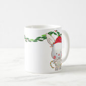 Weihnachtsfest Bunny Kaffeetasse (VorderseiteRechts)