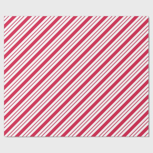 Weihnachtsfest Candy Peppermint Wrapping Paper Geschenkpapier (Flach)