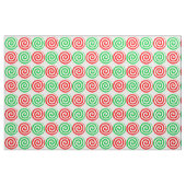 Weihnachtsfest Candy Spiral Wirbel Rot Grün Stoff (Fat Quarter (45,7 x 55,9 cm))