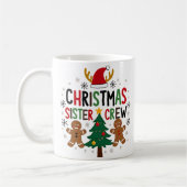 Weihnachtsfest Crew Lebkuchen Freunde Kaffeetasse (Links)
