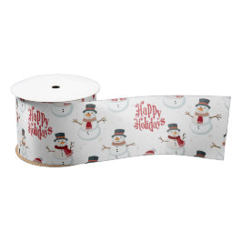 Weihnachtsfest Custom Satin Ribbon Satinband