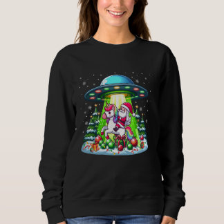 Weihnachtsfest Einhorn Weihnachten Unidentifiziert Sweatshirt
