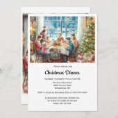 Weihnachtsfest Einladung (Vorne/Hinten)