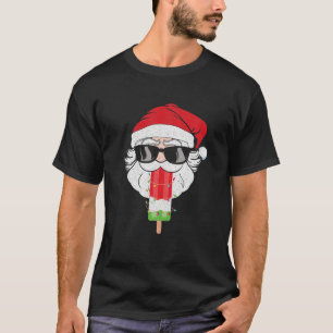 Weihnachtsfest Eiscreme Weihnachten im Juli Sommer T-Shirt
