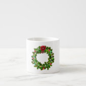 Weihnachtsfest Espressotasse (Vorderseite)