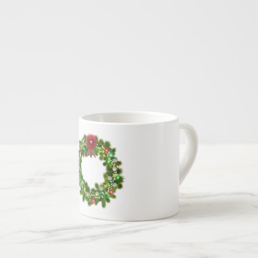 Weihnachtsfest Espressotasse (Vorderseite Rechts)