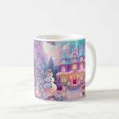 Weihnachtsfest Fantasy-Tasse Kaffeetasse (VorderseiteRechts)