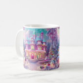 Weihnachtsfest Fantasy-Tasse Kaffeetasse (Vorderseite Links)