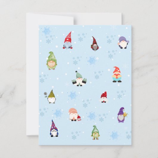 Weihnachtsfest Feiertagskarte (Vorderseite)