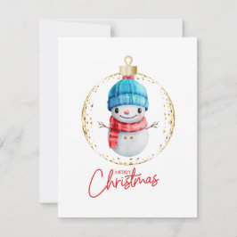 Weihnachtsfest Feiertagskarte