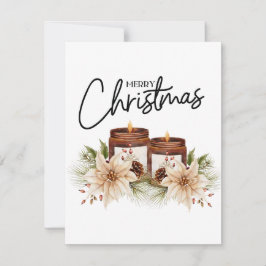 Weihnachtsfest Feiertagskarte