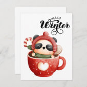 Weihnachtsfest Feiertagskarte (Vorne/Hinten)