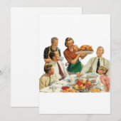 Weihnachtsfest Feiertagskarte (Vorne/Hinten)