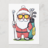 Weihnachtsfest Feiertagspostkarte (Vorderseite)