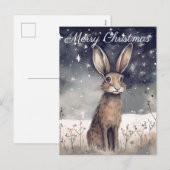 Weihnachtsfest Feiertagspostkarte (Vorne/Hinten)