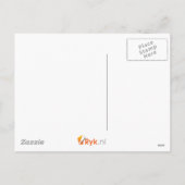 Weihnachtsfest Feiertagspostkarte (Rückseite)