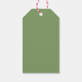 Weihnachtsfest Geschenkanhänger (Rückseite)