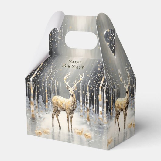 Weihnachtsfest-Geschenkboxen Geschenkschachtel (Vorderseite)